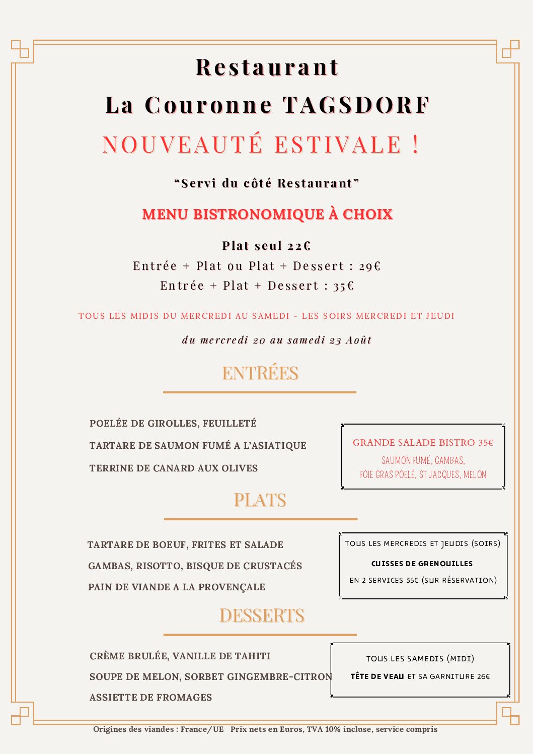 Brasserie septembre