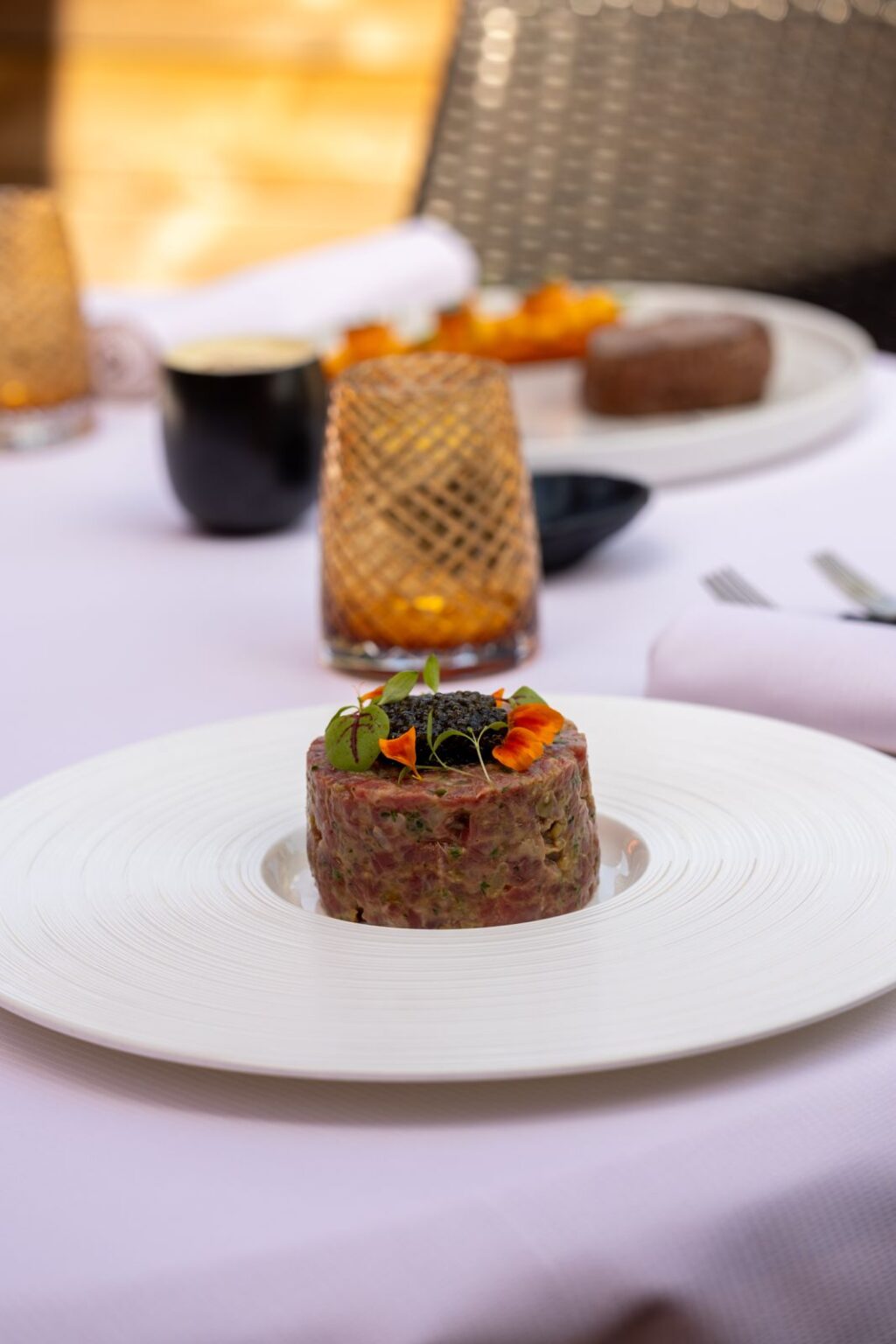 Soirée menu tartare