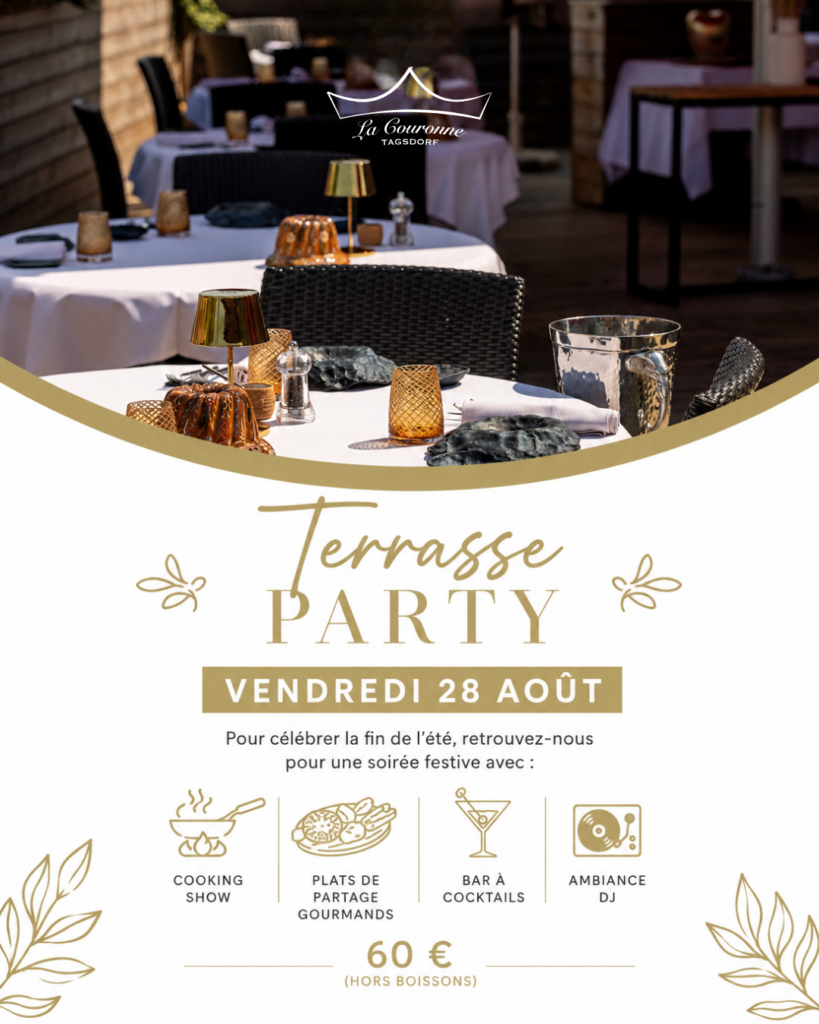 la couronne terrasse party